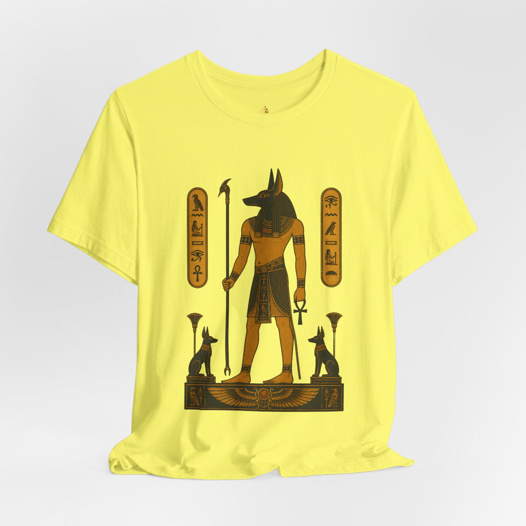 Anubis Egyptian God Tee — Ancient Mythology Graphic T-Shirt