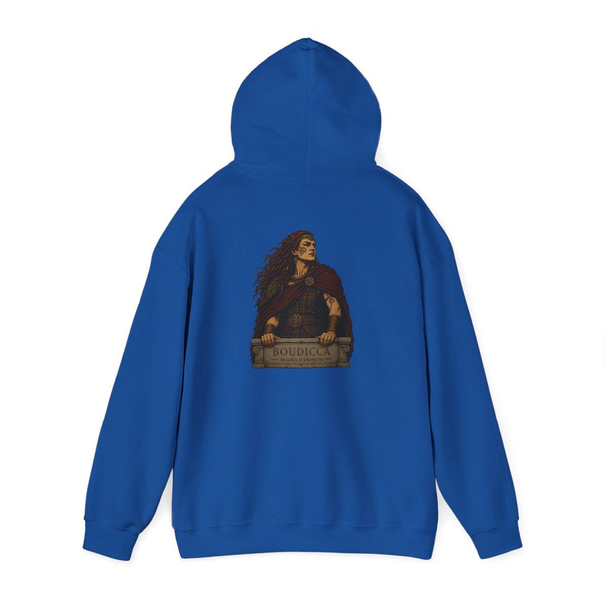 Boudicca Hoodie - Boar Symbol Front Side