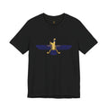 Lapis Lazuli Faravahar Zoroastrian Symbol T-Shirt – Ancient Persian Winged Sun Tee