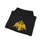 Constantine the Great Hoodie — Gold Double-Headed Eagle Byzantine Empire