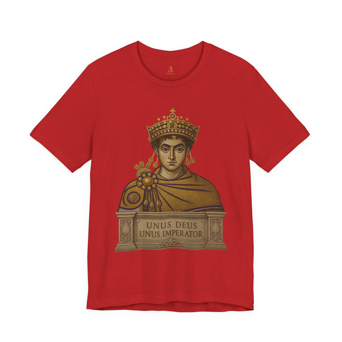 Justinian T-Shirt - "Unus Deus Unus Imperator" Byzantine Empire