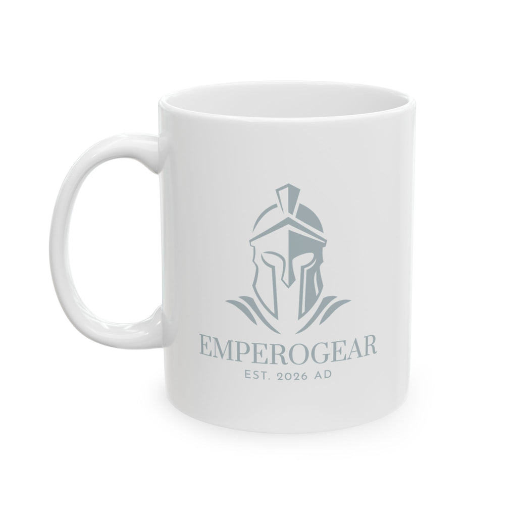 EmperoGear Coffee Mug 11oz - Grey Logo
