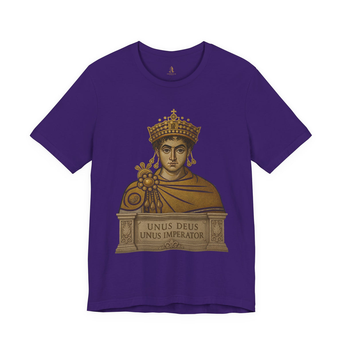 Justinian T-Shirt - "Unus Deus Unus Imperator" Byzantine Empire