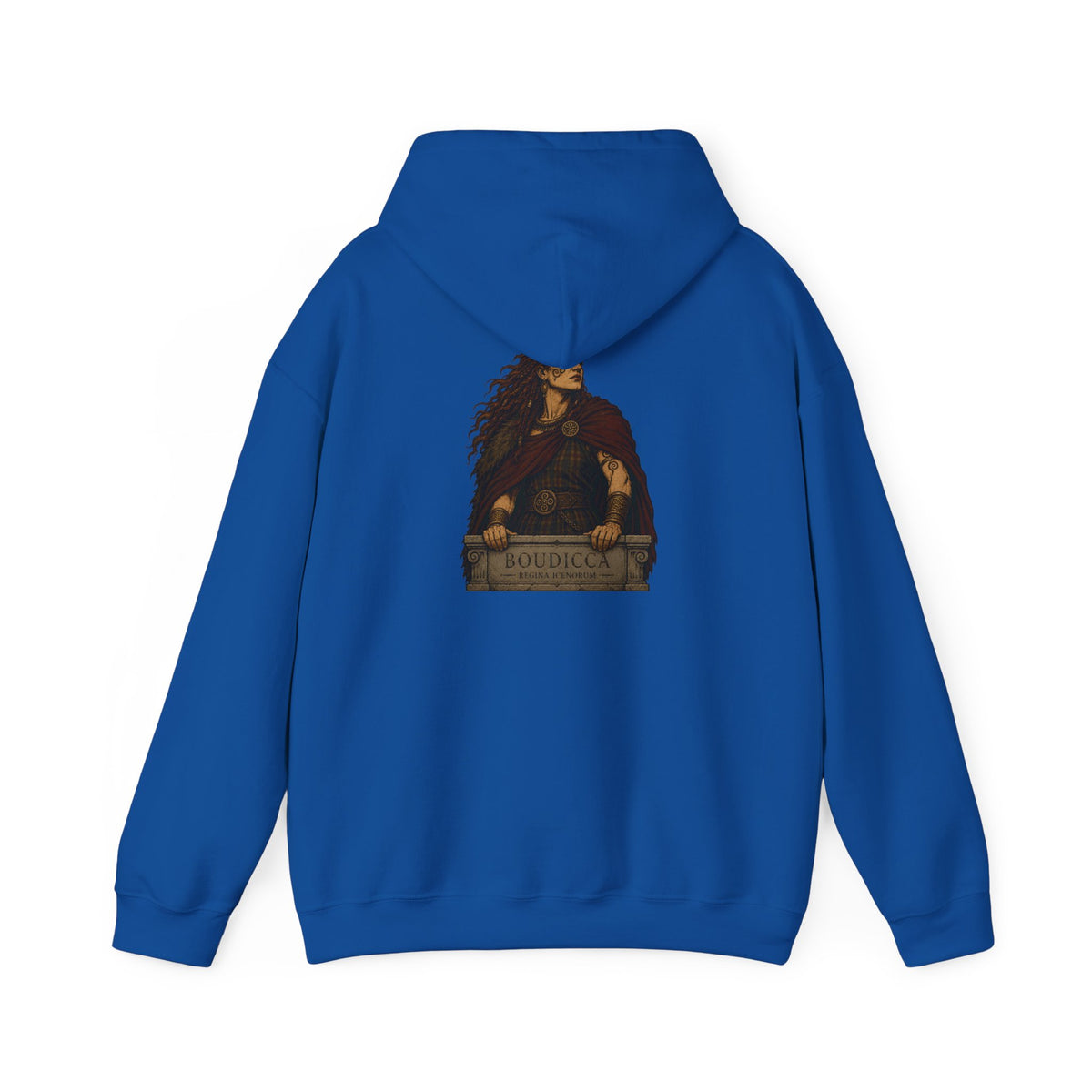 Boudicca Hoodie - Boar Symbol Front Side