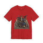 Odin Throne T-Shirt — Norse God Odin with Ravens T-Shirt