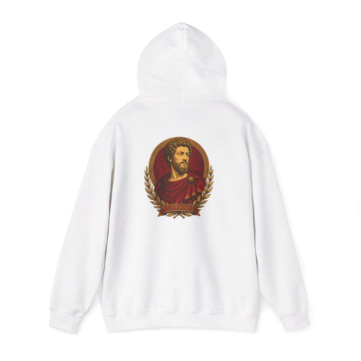 Roman SPQR Hoodie — Marcus Aurelius Back Print