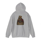 Decebalus Hoodie — Front Side Dacian Wolf Symbol