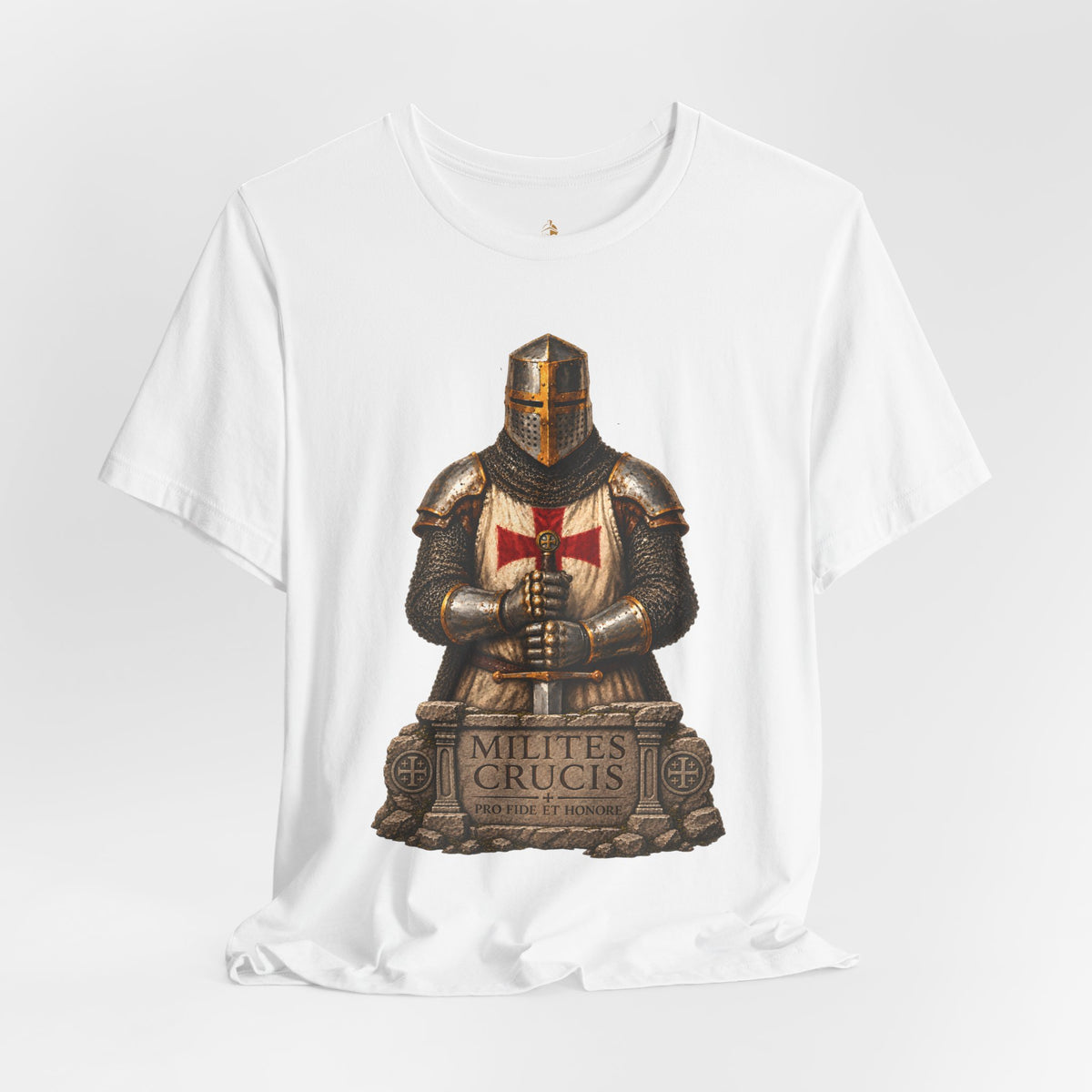 Deus Vult Crusader Knight T-Shirt