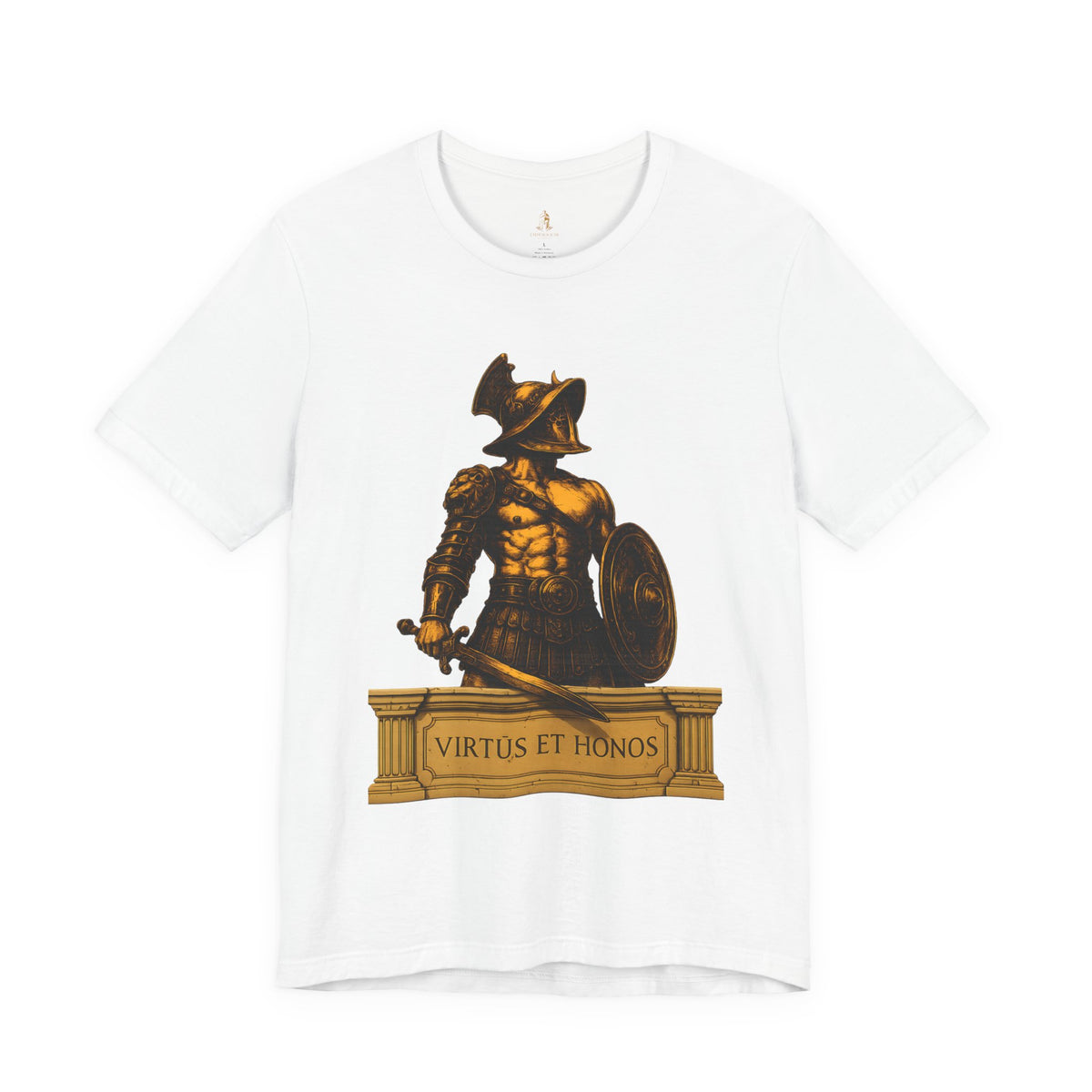 Gladiator T-Shirt — "Virtus et Honos" Ancient Rome