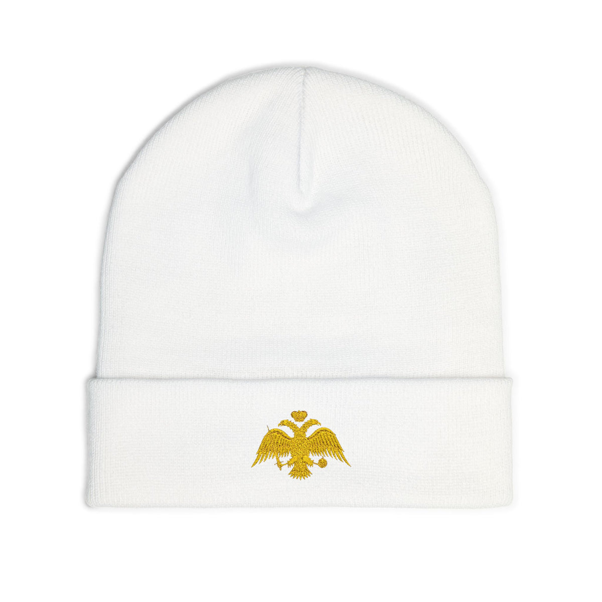 Byzantine Empire Double-Headed Eagle Knit Beanie
