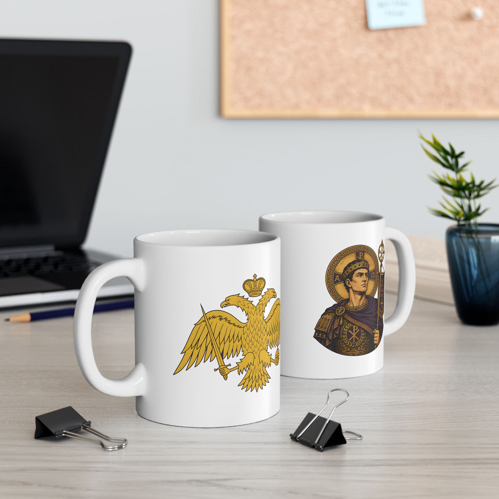 Constantine the Great Coffee Cup 11 Oz – Byzantine Empire