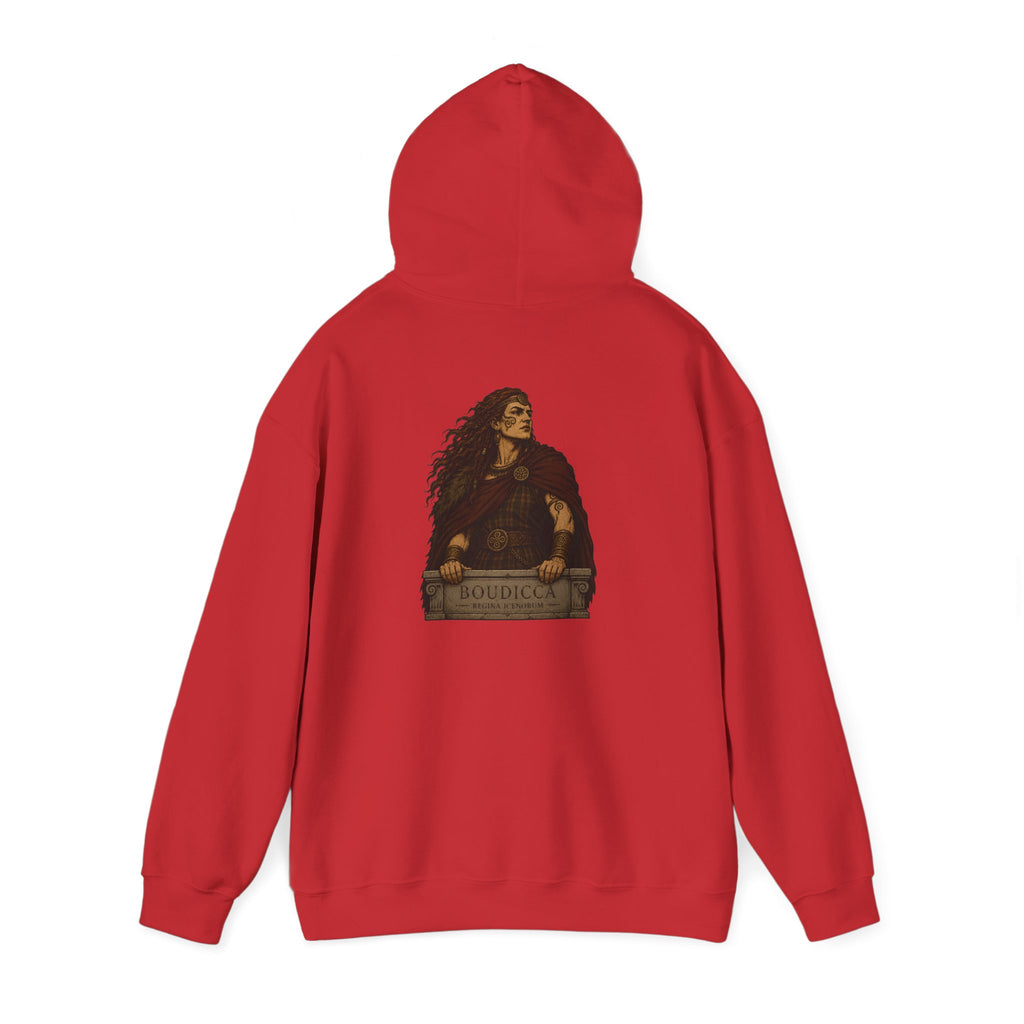 Boudicca Hoodie - Boar Symbol Front Side
