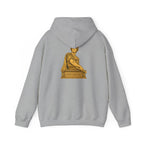 Roman Empire Hoodie with Caesar 'Veni, Vidi, Vici' Statue Print