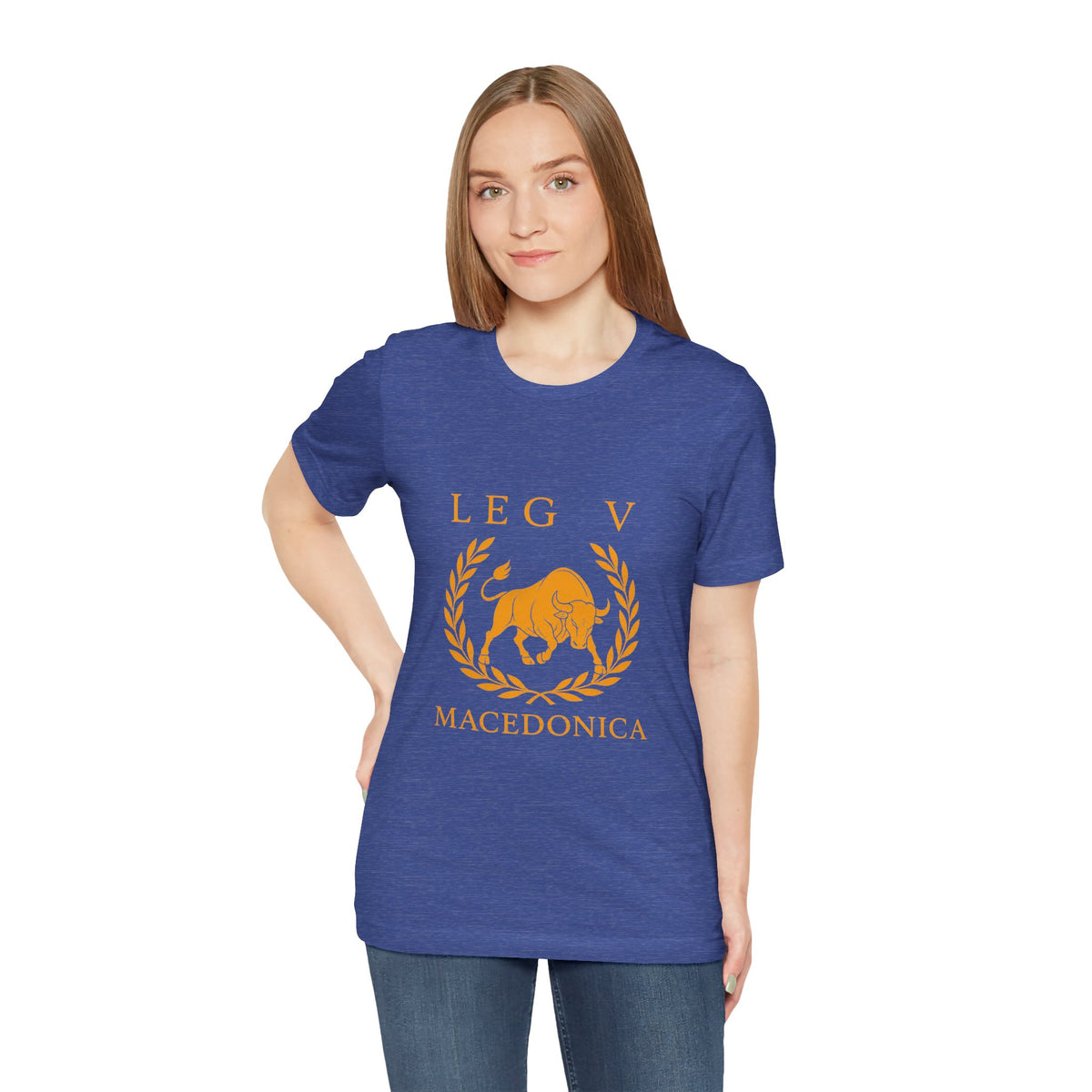 LEGIO V Macedonica Crest T-Shirt Roman Empire