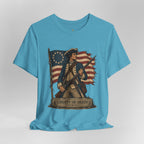 Liberty or Death Tee — Revolutionary Soldier Patriotic T‑Shirt