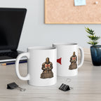 Templar Cross Ceramic Mug — Medieval Knights Coffee Cup (11oz & 15oz)
