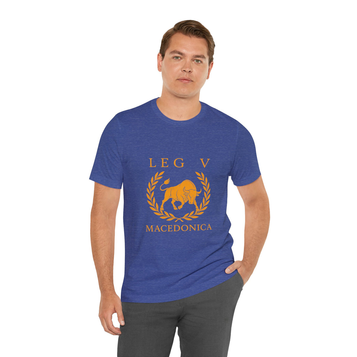 LEGIO V Macedonica Crest T-Shirt Roman Empire