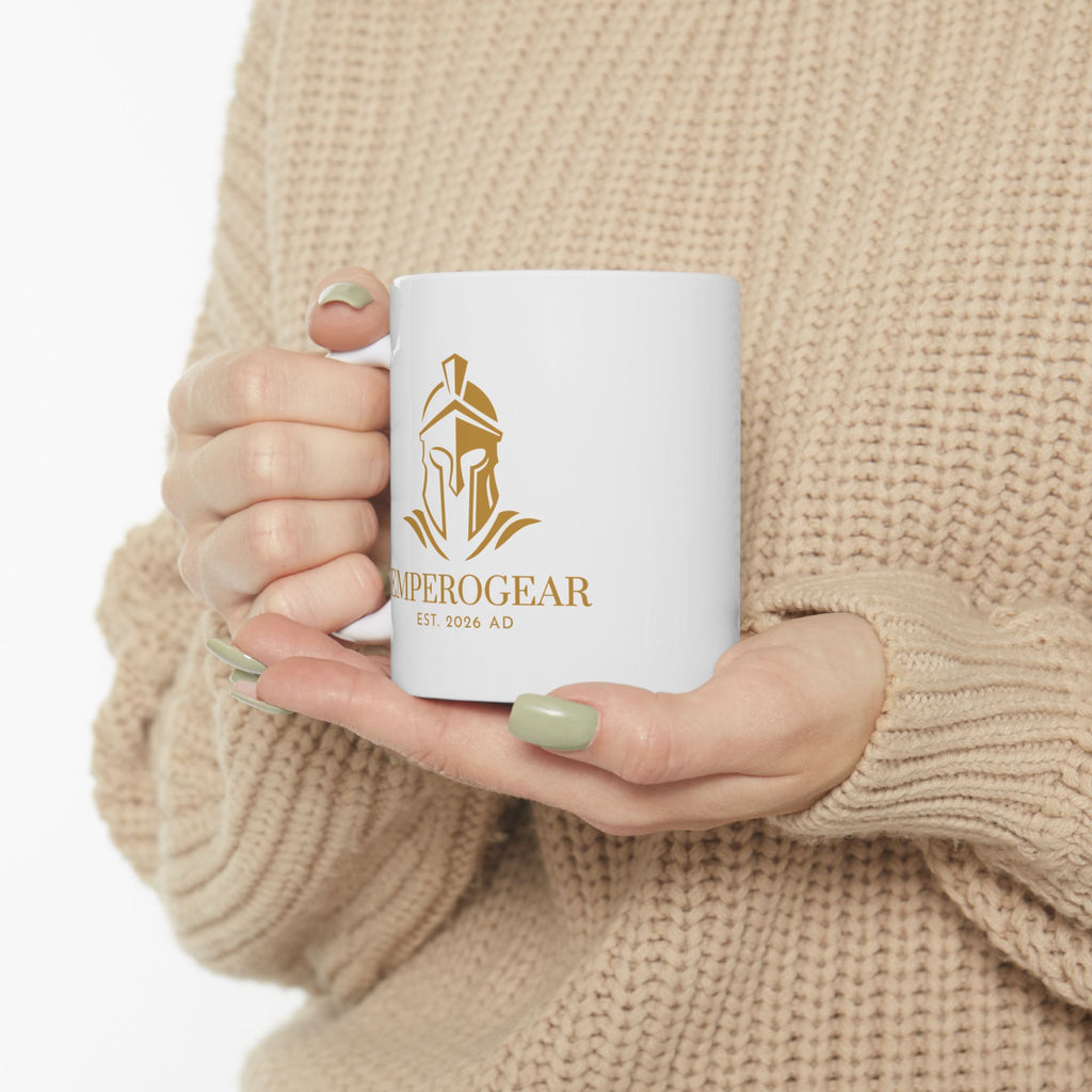 EmperoGear Coffee Mug 11oz - Golden Logo