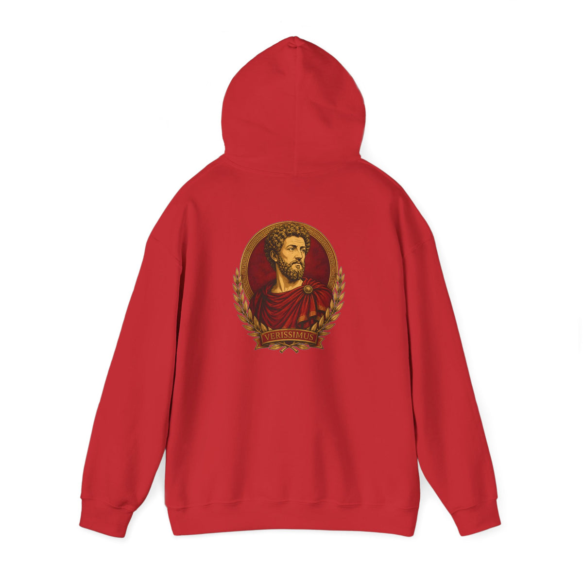Roman SPQR Hoodie — Marcus Aurelius Back Print