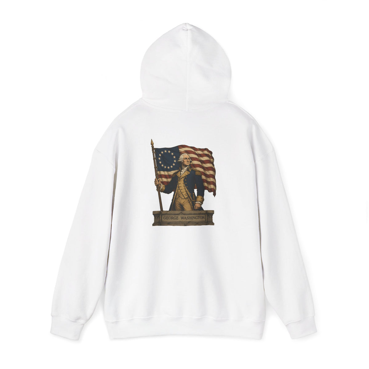 George Washington Hoodie — Heraldic Bear Crest
