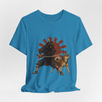 Samurai with Akita Inu T-Shirt – Rising Sun Tee