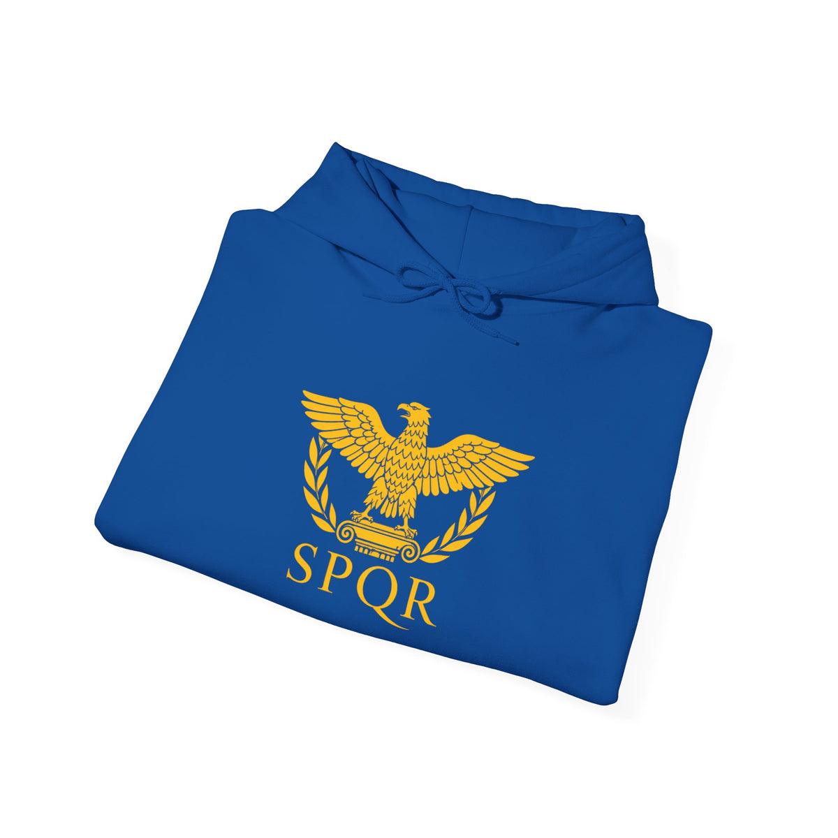 Roman SPQR Hoodie — Marcus Aurelius Back Print