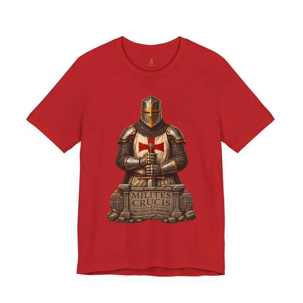 Deus Vult Crusader Knight T-Shirt