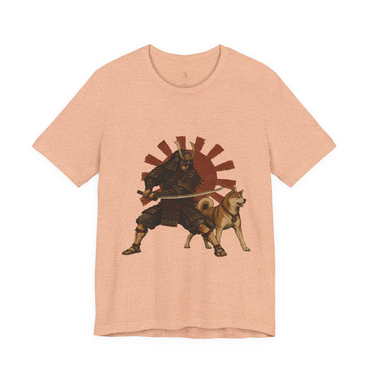 Samurai with Akita Inu T-Shirt – Rising Sun Tee