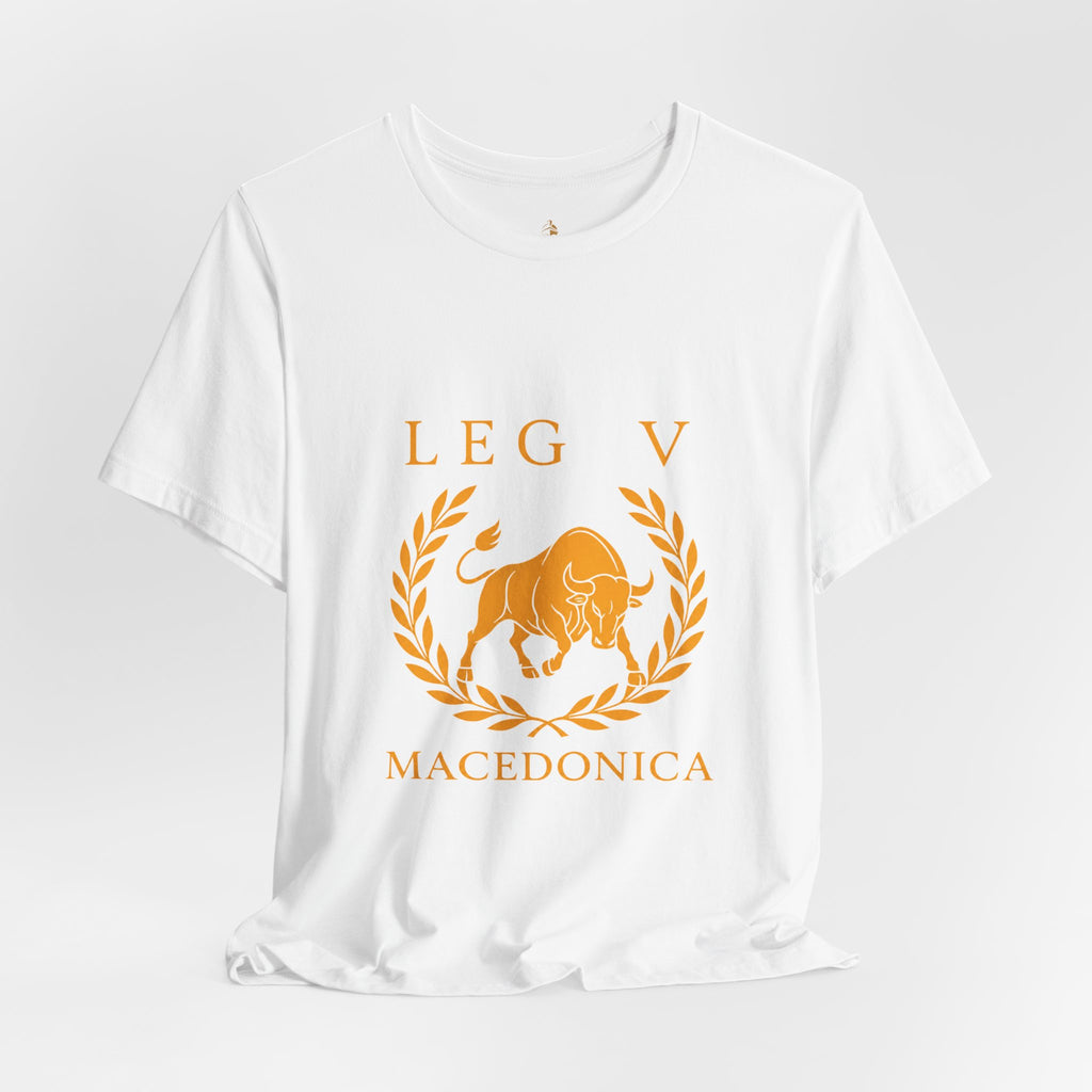 LEGIO V Macedonica Crest T-Shirt Roman Empire
