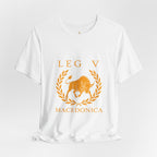 LEGIO V Macedonica Crest T-Shirt Roman Empire