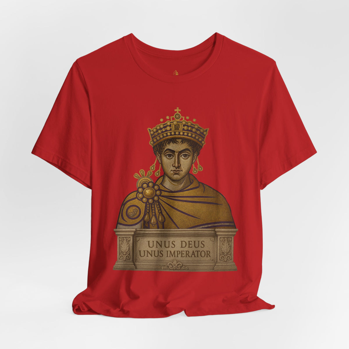 Justinian T-Shirt - "Unus Deus Unus Imperator" Byzantine Empire